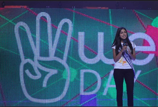 Megha Sandhu, 2012. WE Day, Miss Teenage Canada,   